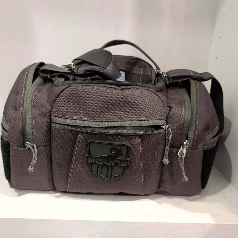 Pound Disc Golf Vagabond Bag in Brown Bear/Sage